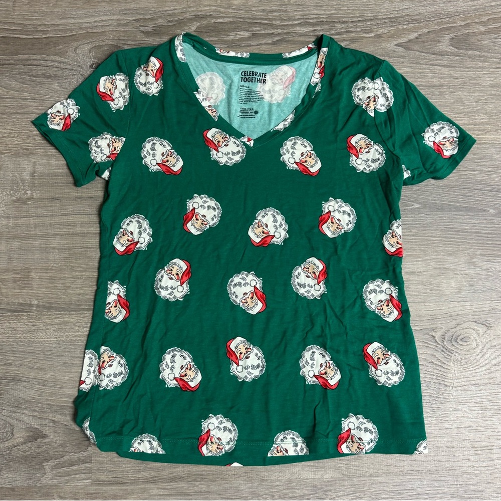 Christmas pajama top women’s